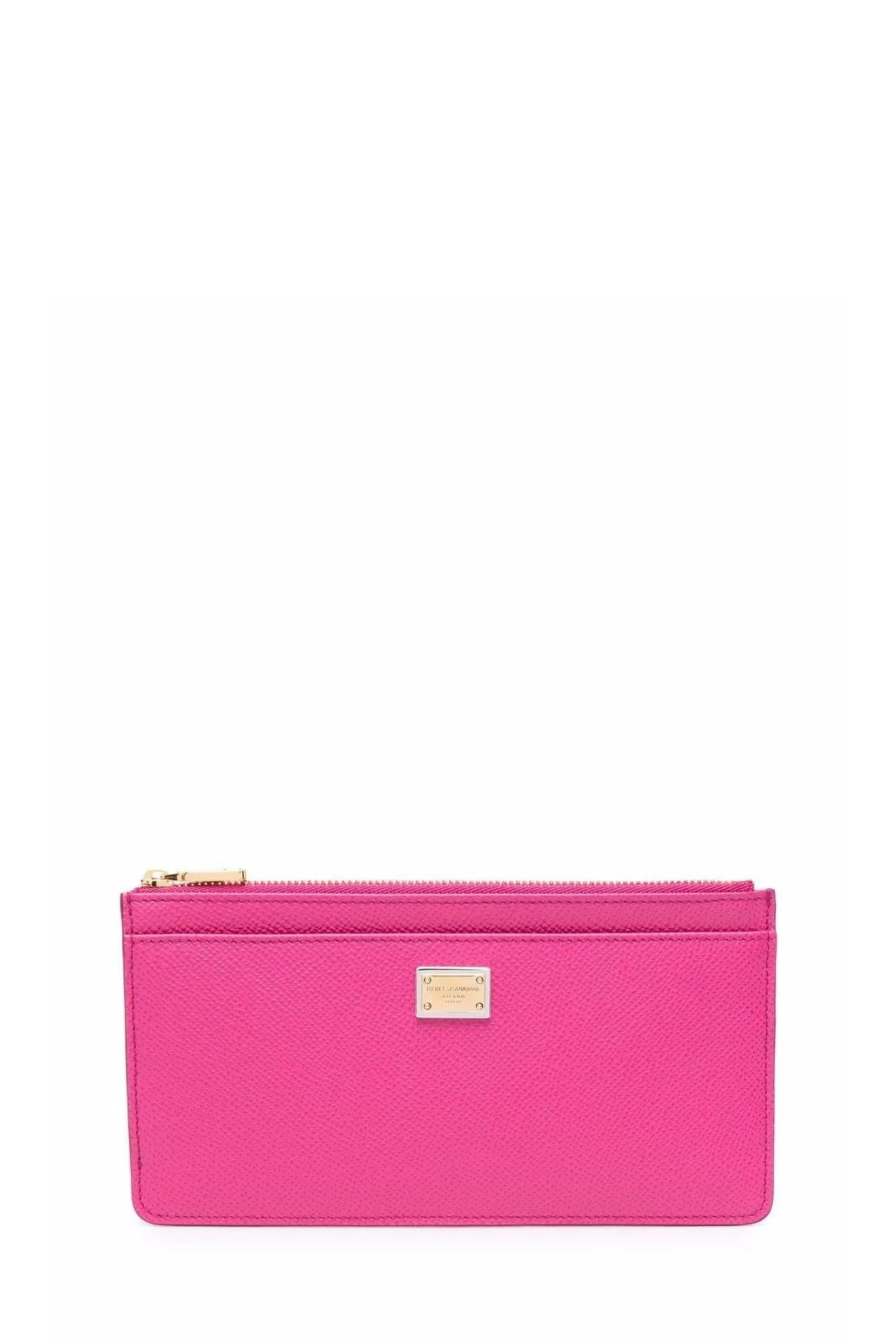Portacarte con Zip Rosa