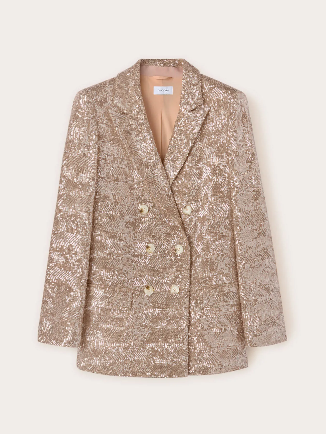 Blazer over full paillettes