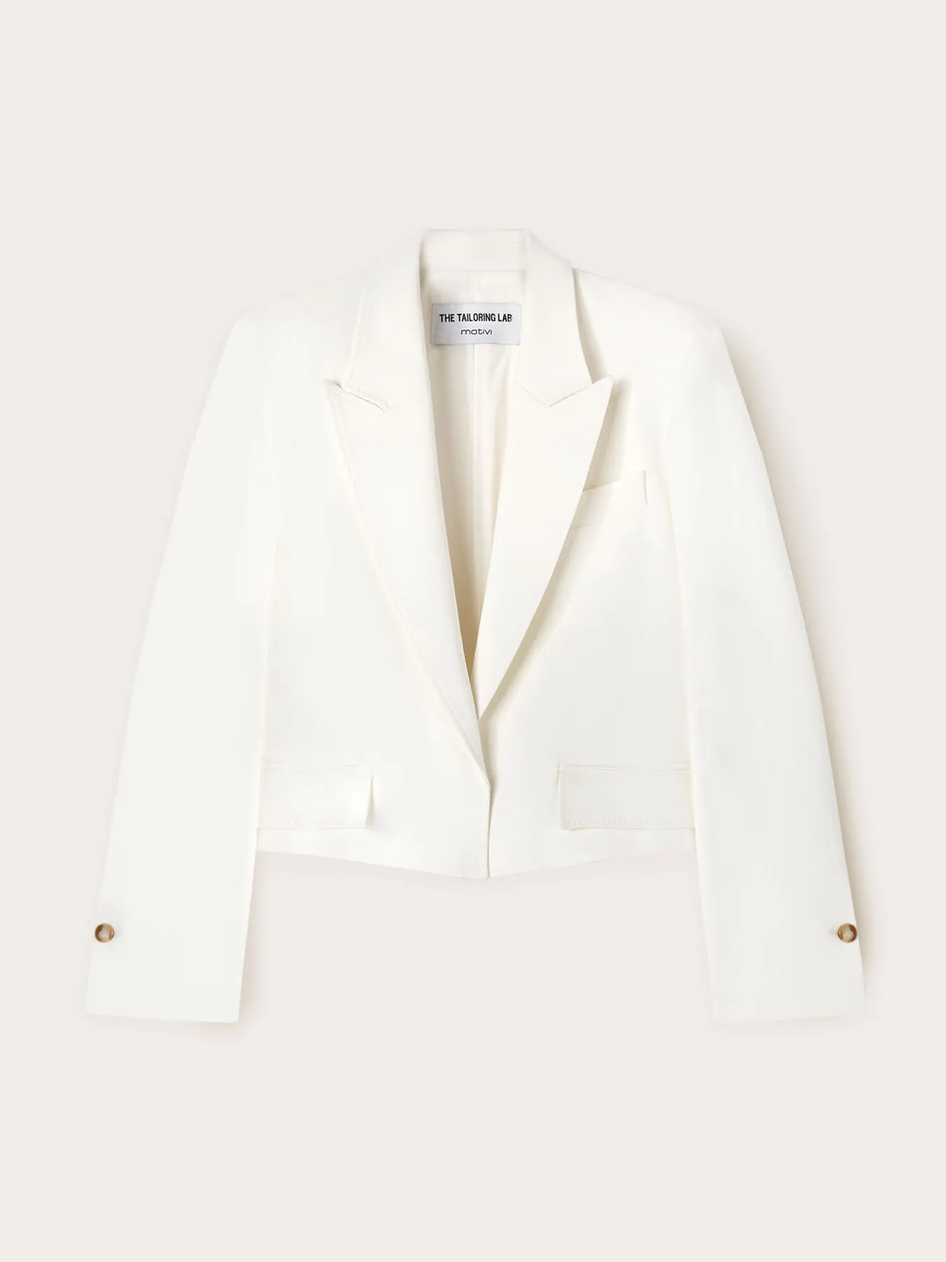 Blazer corta sartoriale