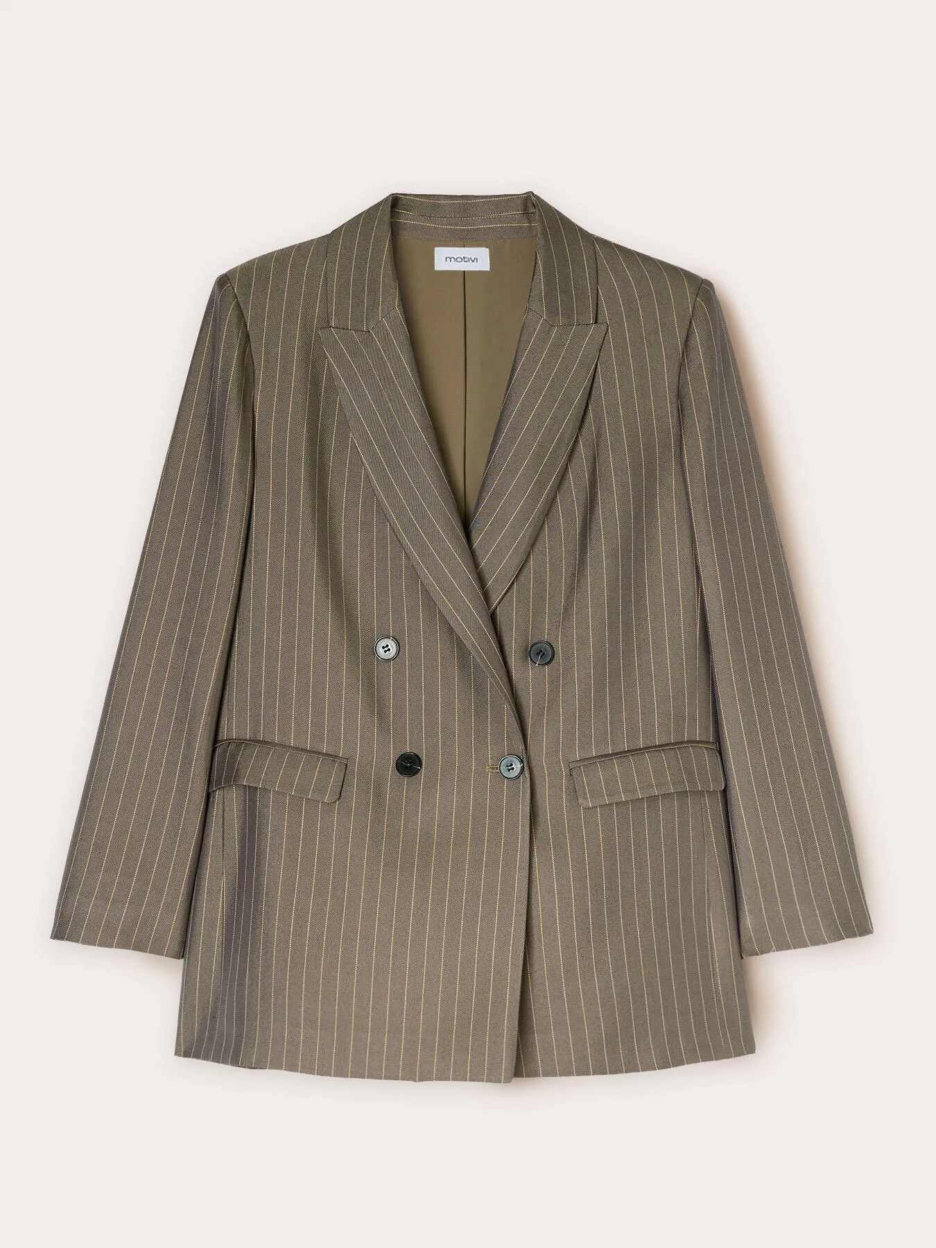 Blazer man style gessato