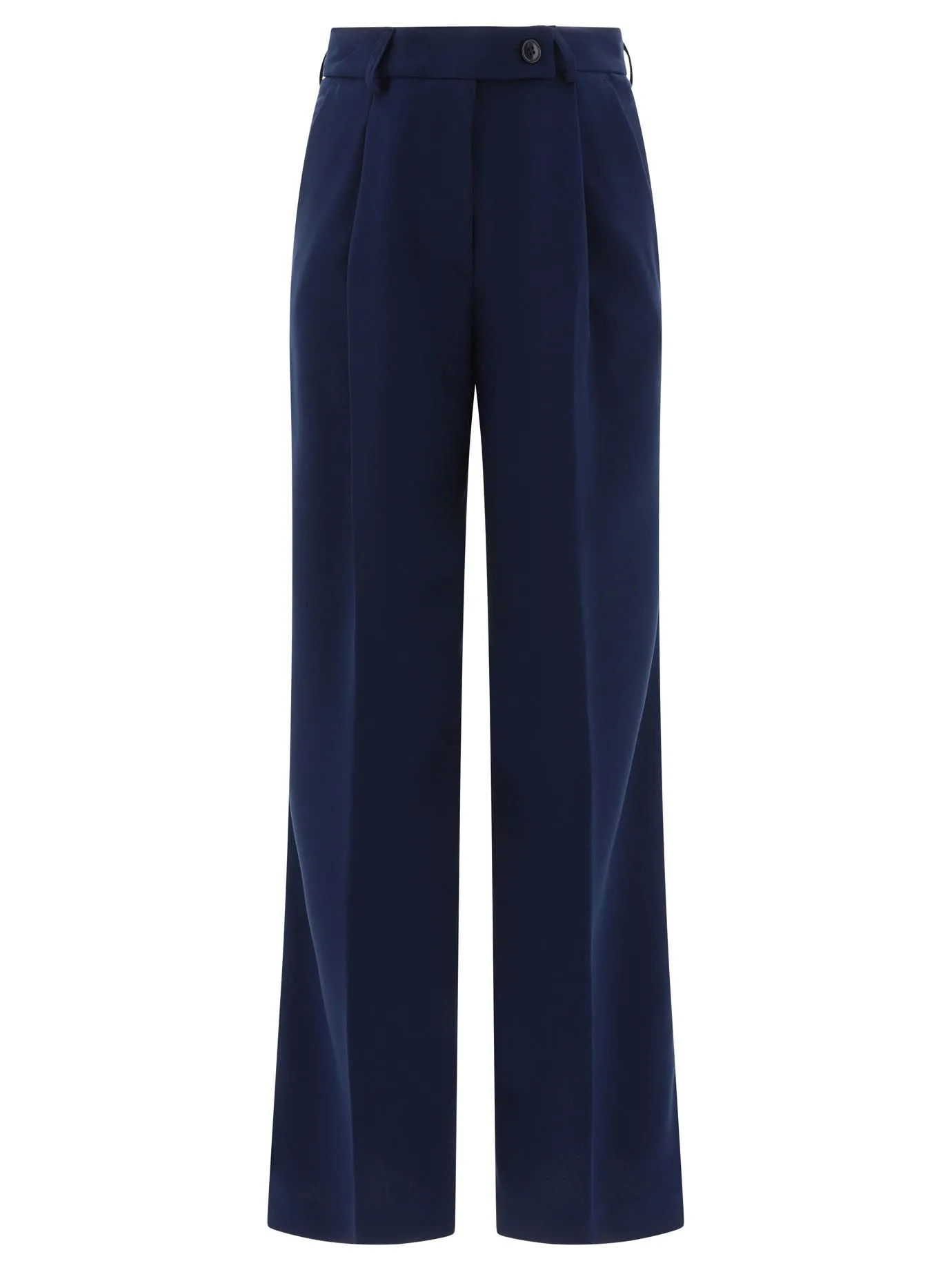Tailored With Pressed Crease Trousers Blu