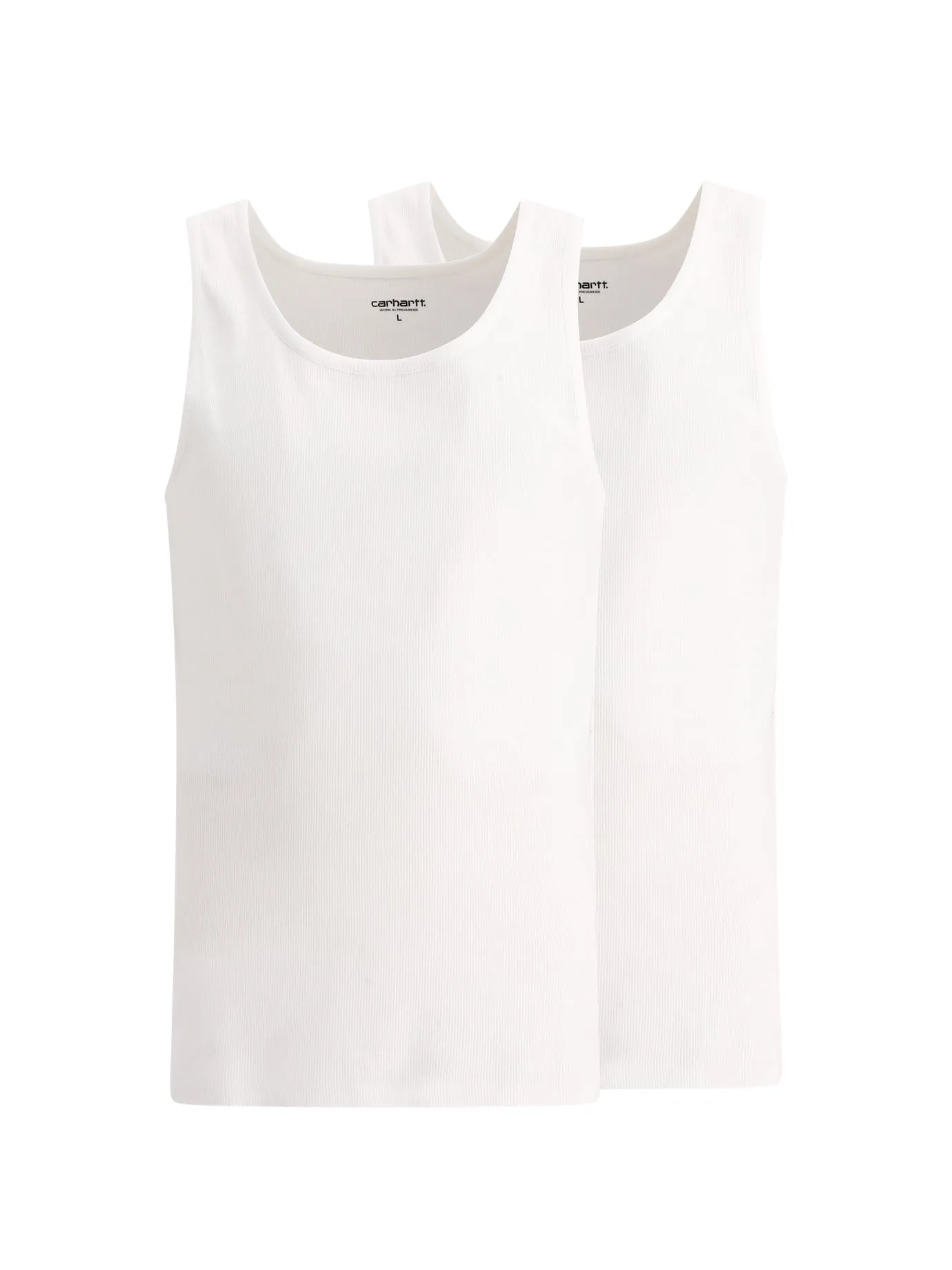 A-Shirt" Tank Top Set T-Shirts Bianco