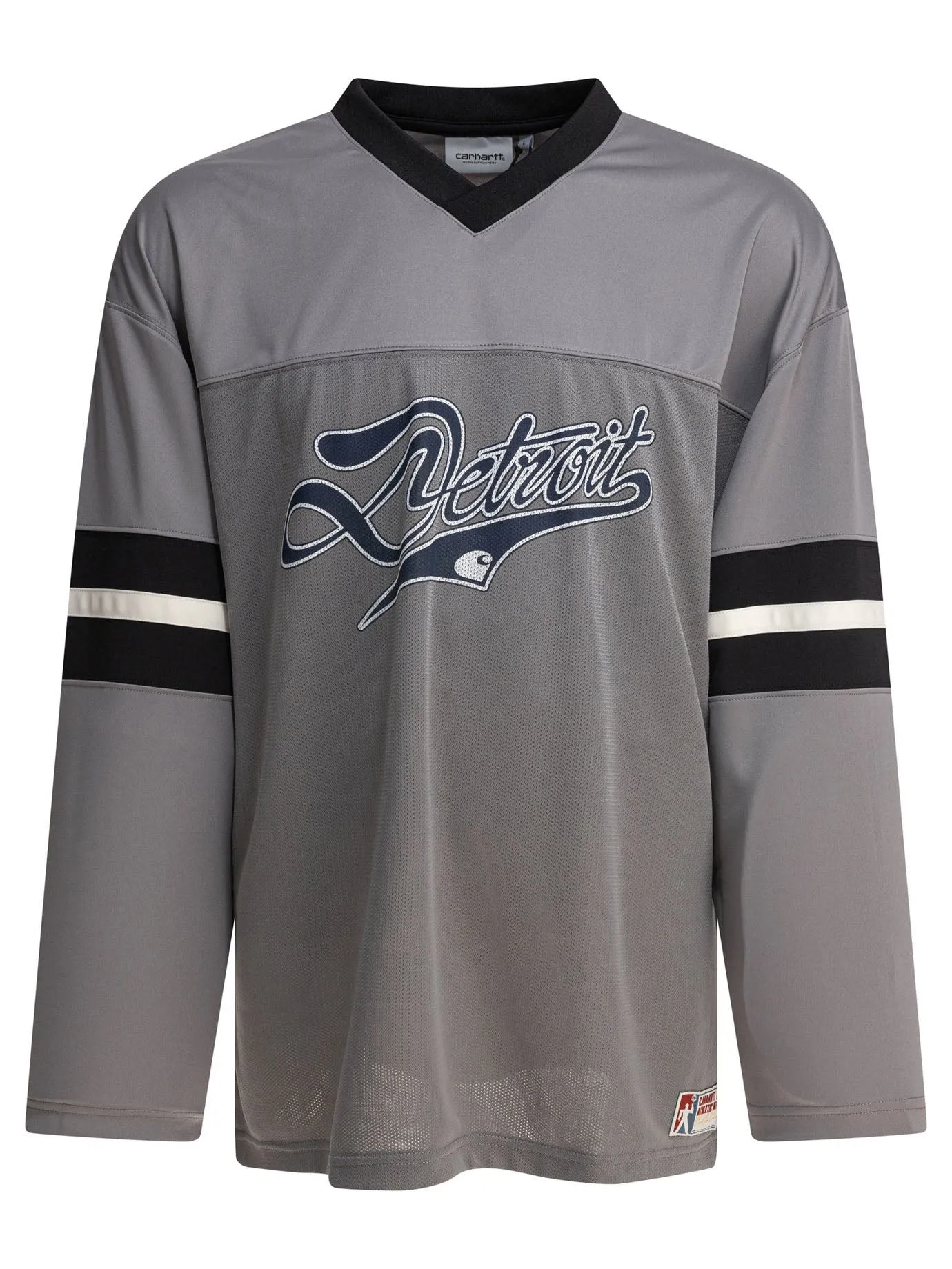 L/S Detroit Mesh T-Shirts Grey