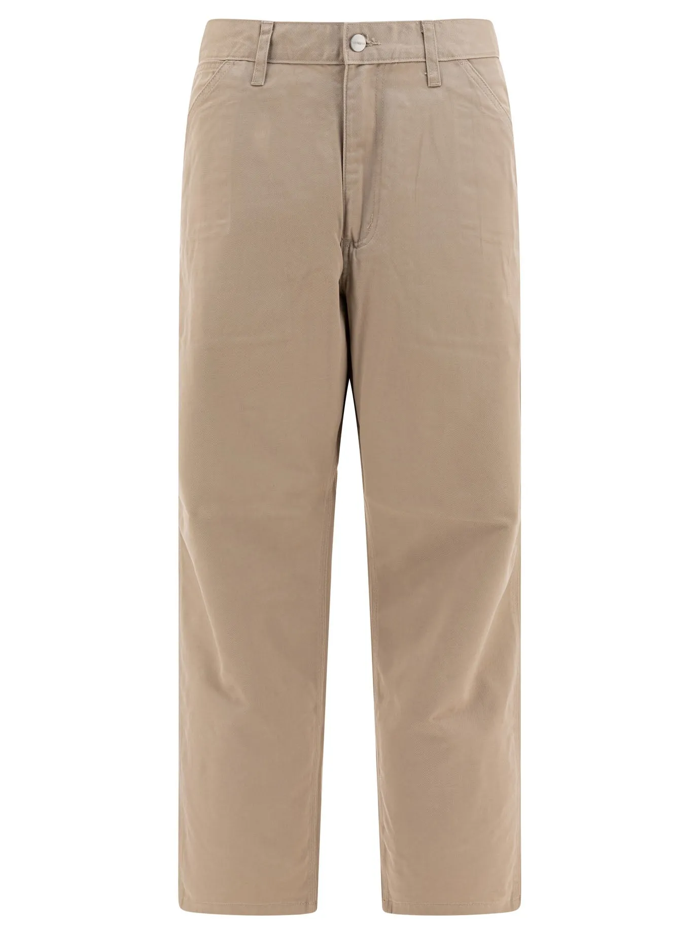 Simple Trousers Beige