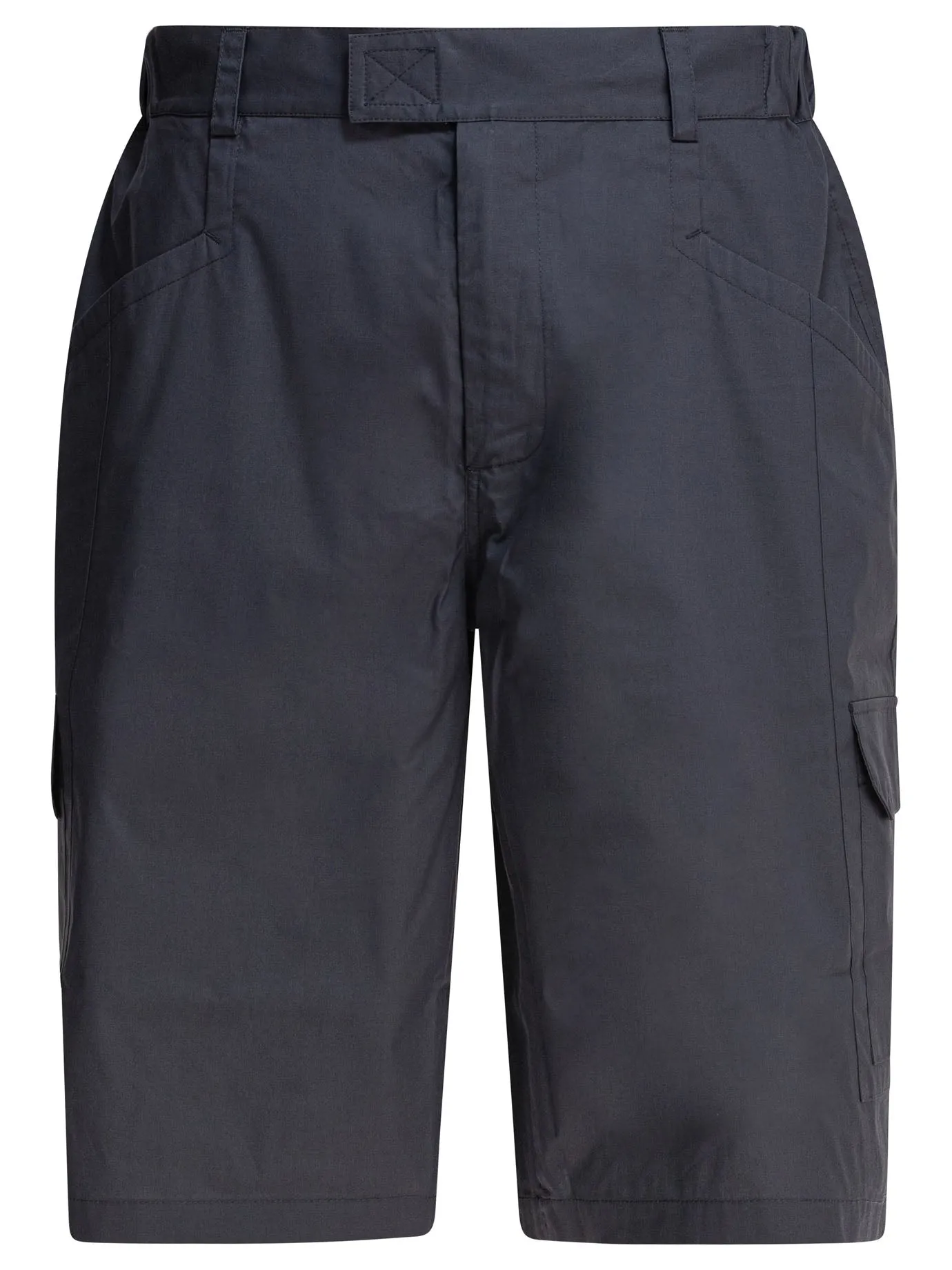 Poplin Cargo Shorts Grey