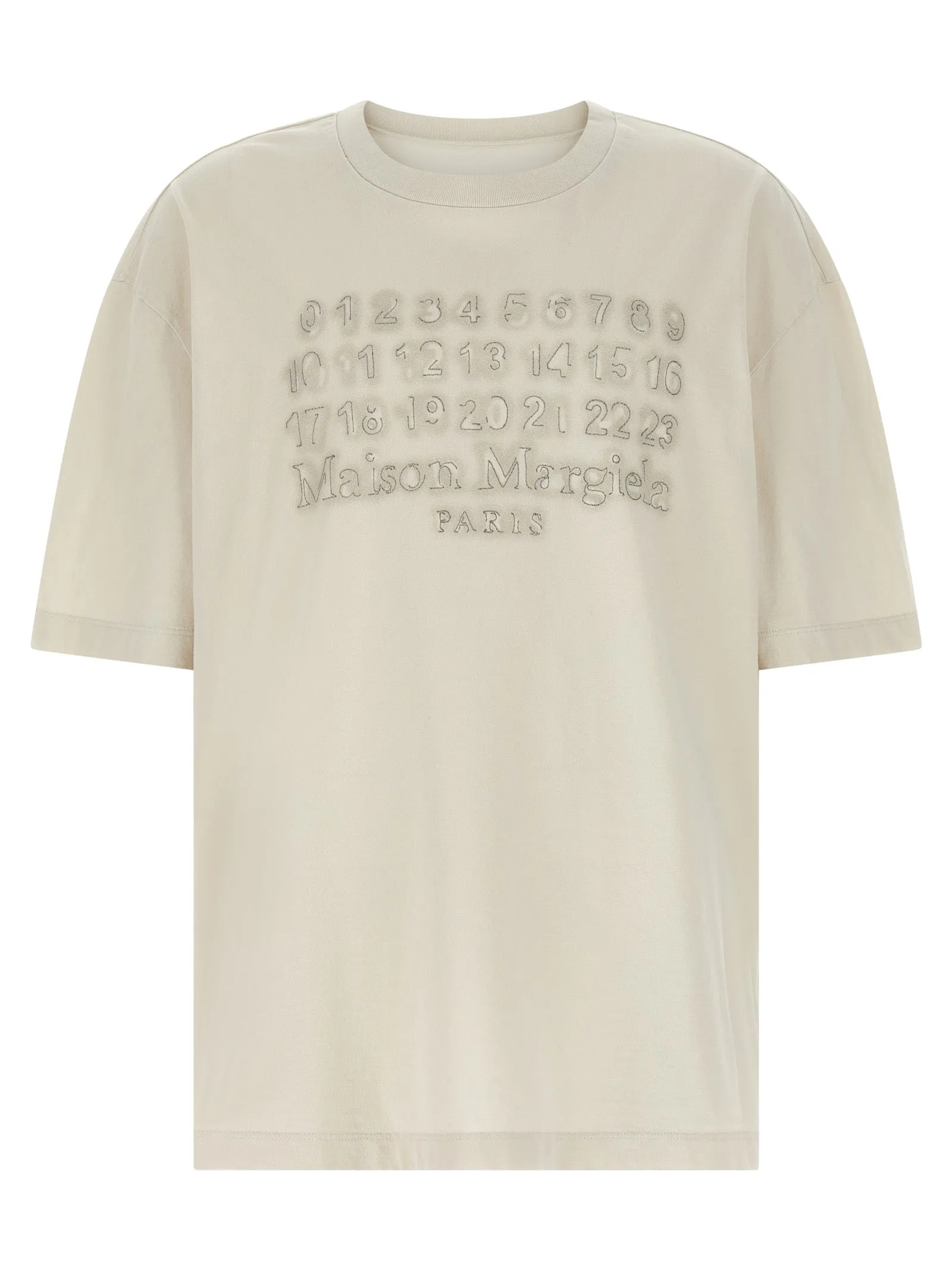 Logo T Shirt Beige