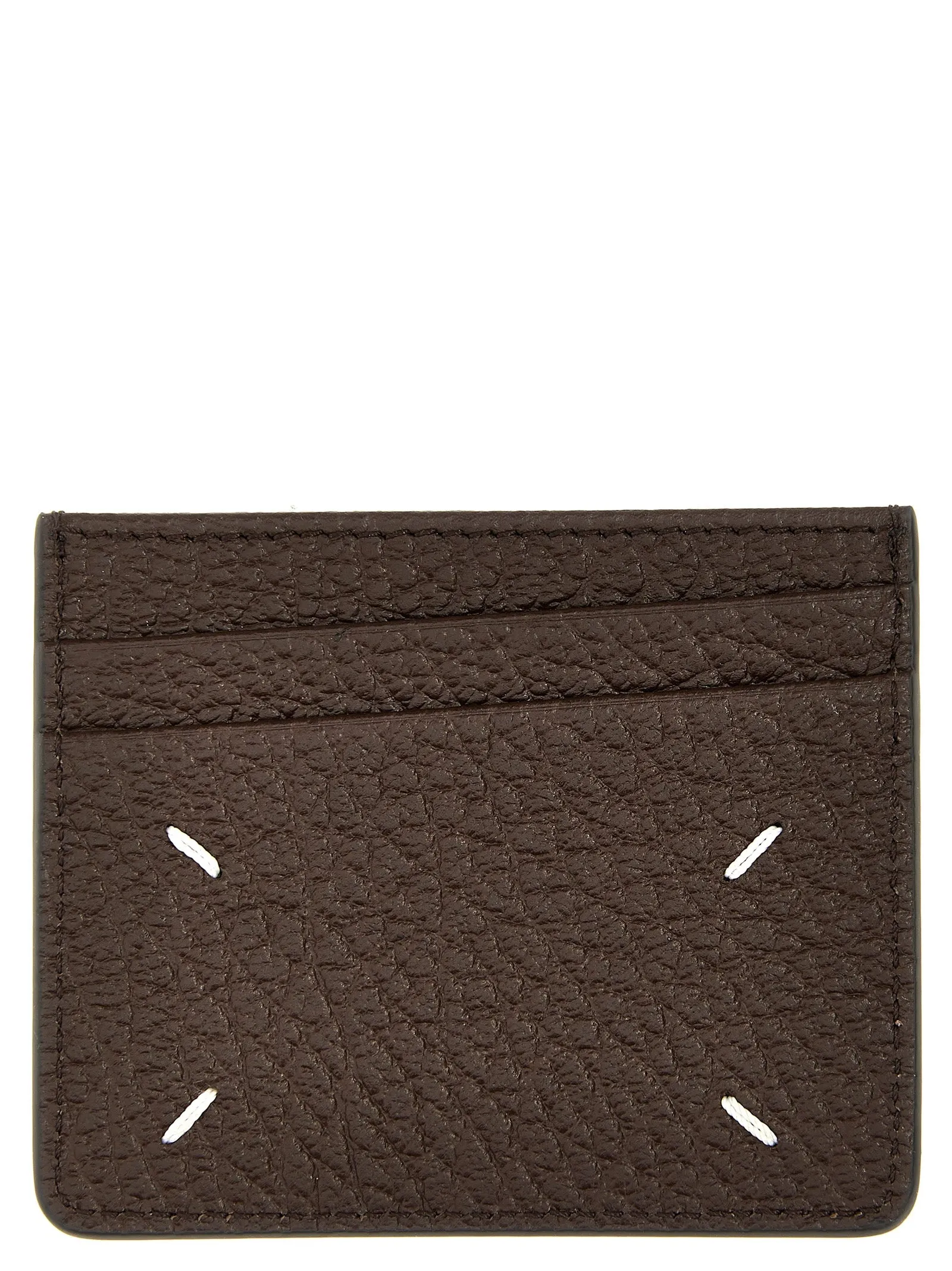 Slim Card Holder Portafogli Marrone