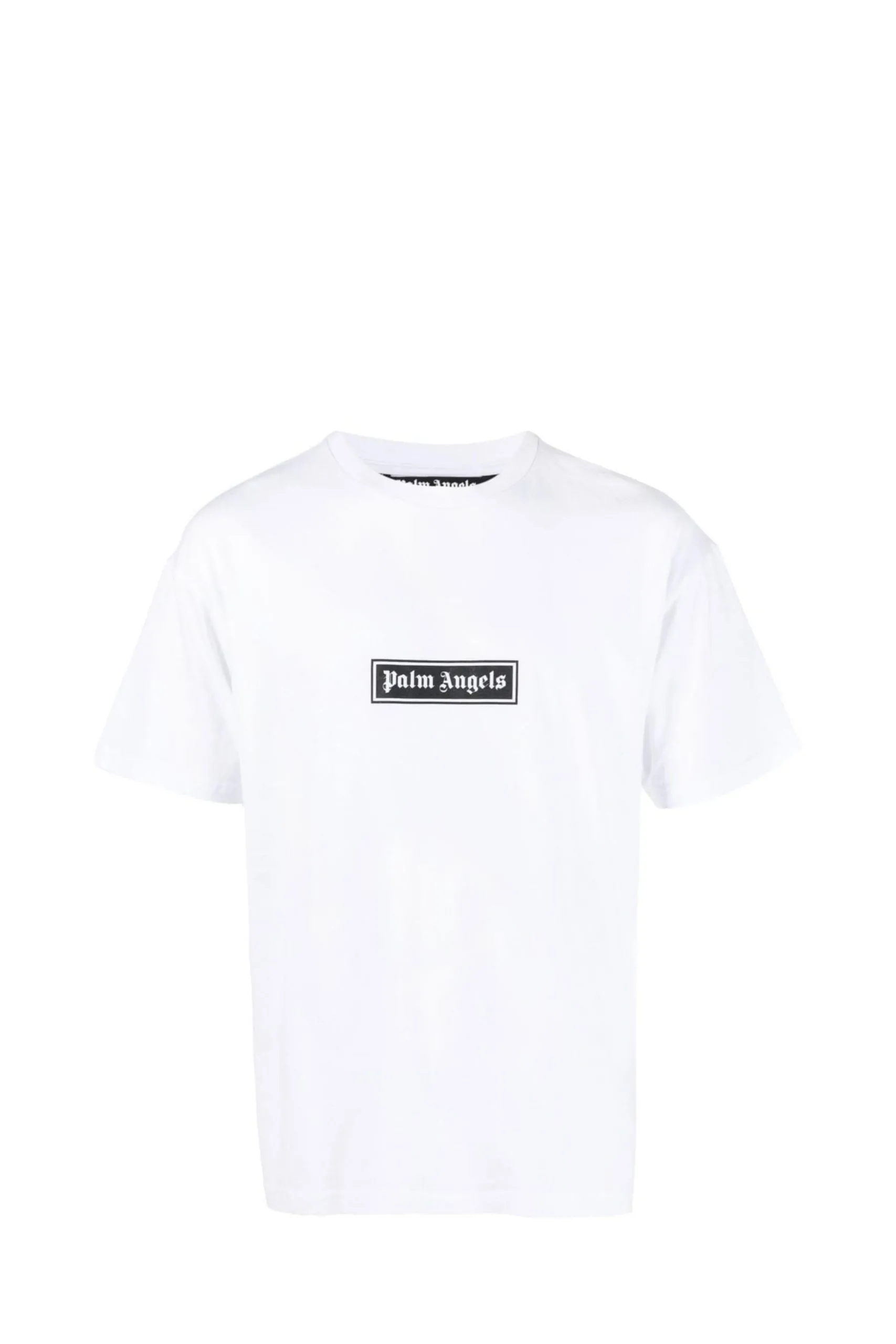 T-shirt in Cotone Bianco con Logo