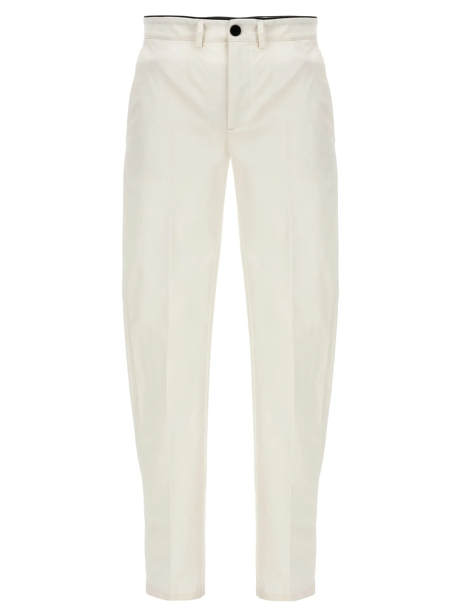 Mike Pantaloni Bianco