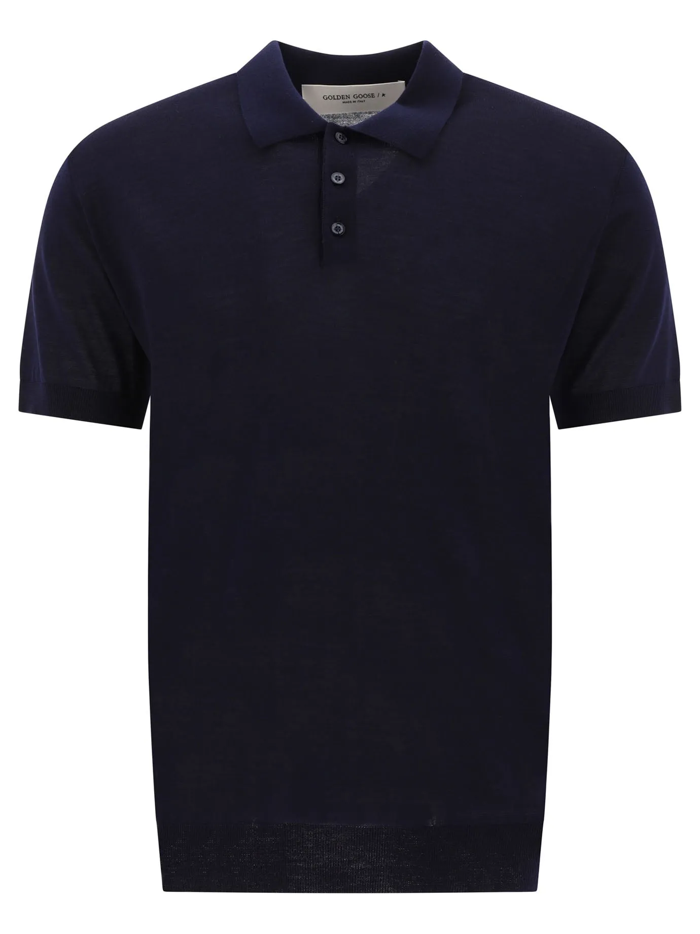 Merino Wool Polo Shirt Polo Shirts Nero