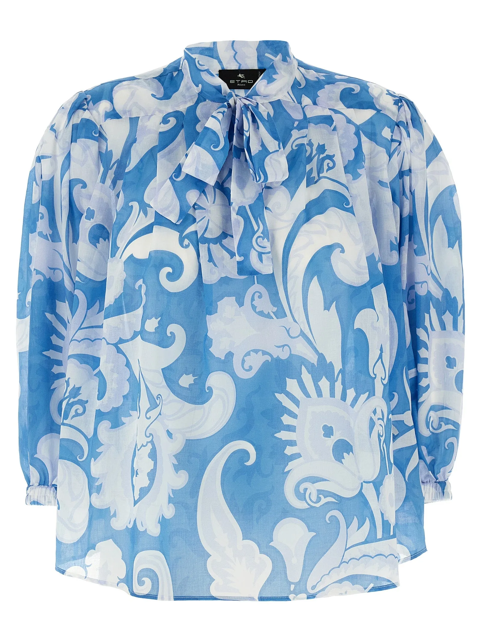 Floral Blouse Camicie Celeste