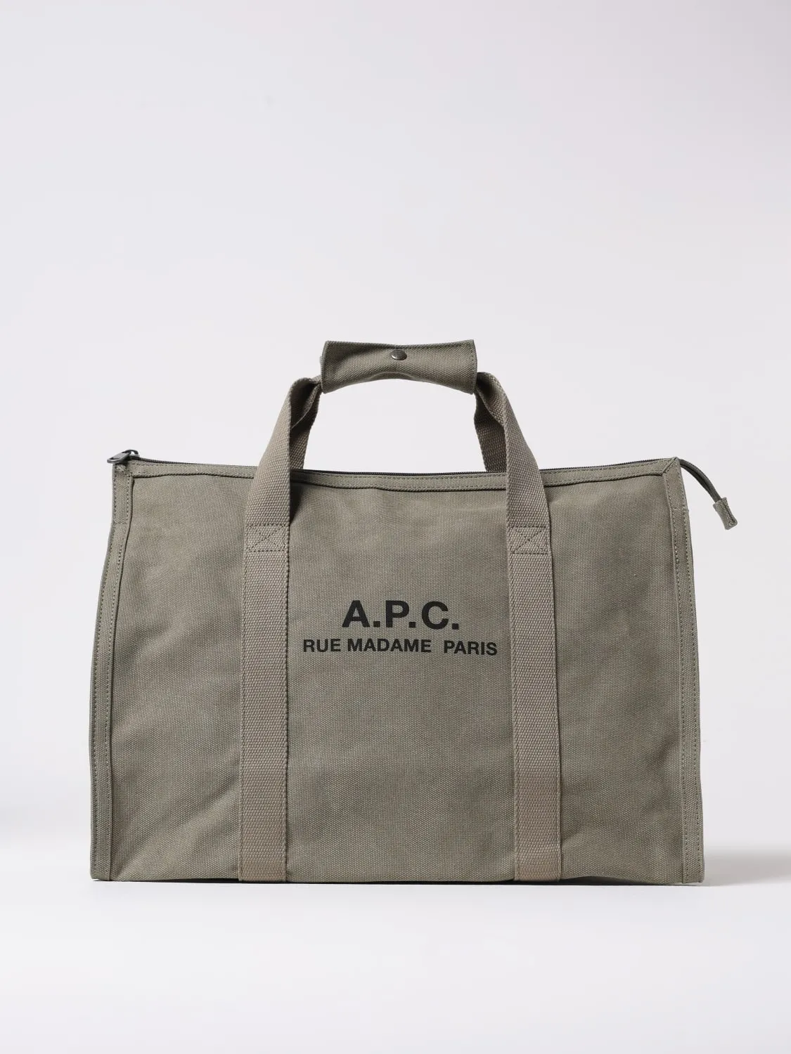 Borsone Gym Bag Recuperation A.P.C. in canvas di cotone