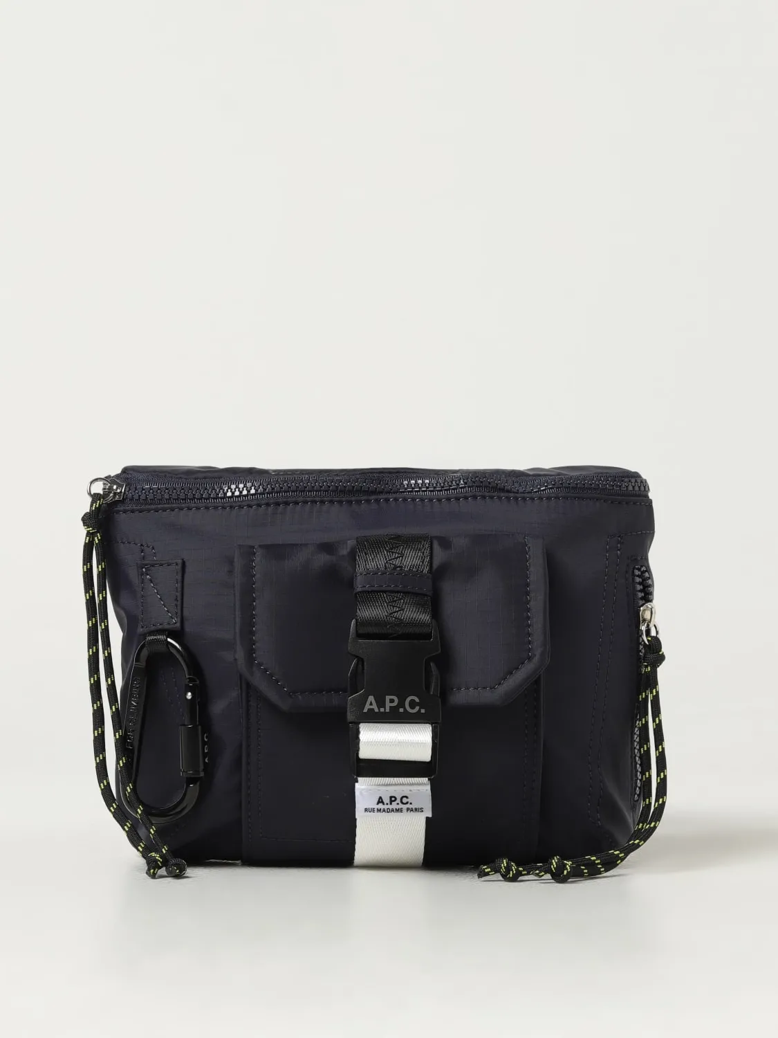 Borsa A.P.C. in nylon con logo