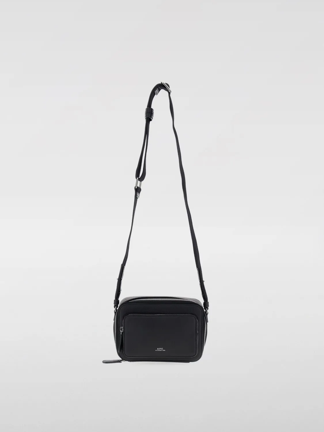 Borsa A.P.C. in pelle martellata