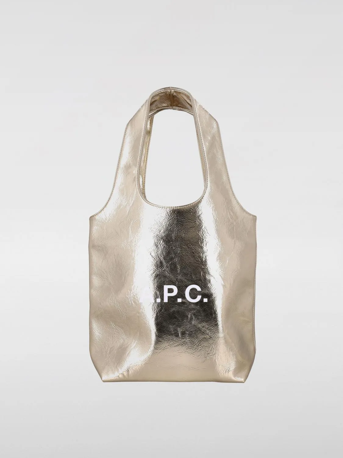 Borsa A.P.C. in pelle sintetica laminata