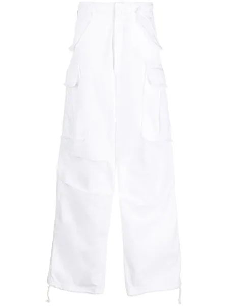 Darkpark Donna Pantalone cargo bianco