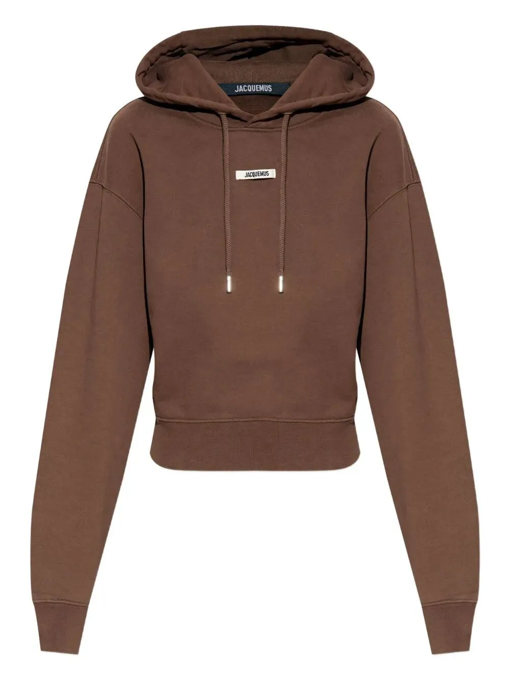 FELPA CON CAPPUCCIO GROS GRAIN