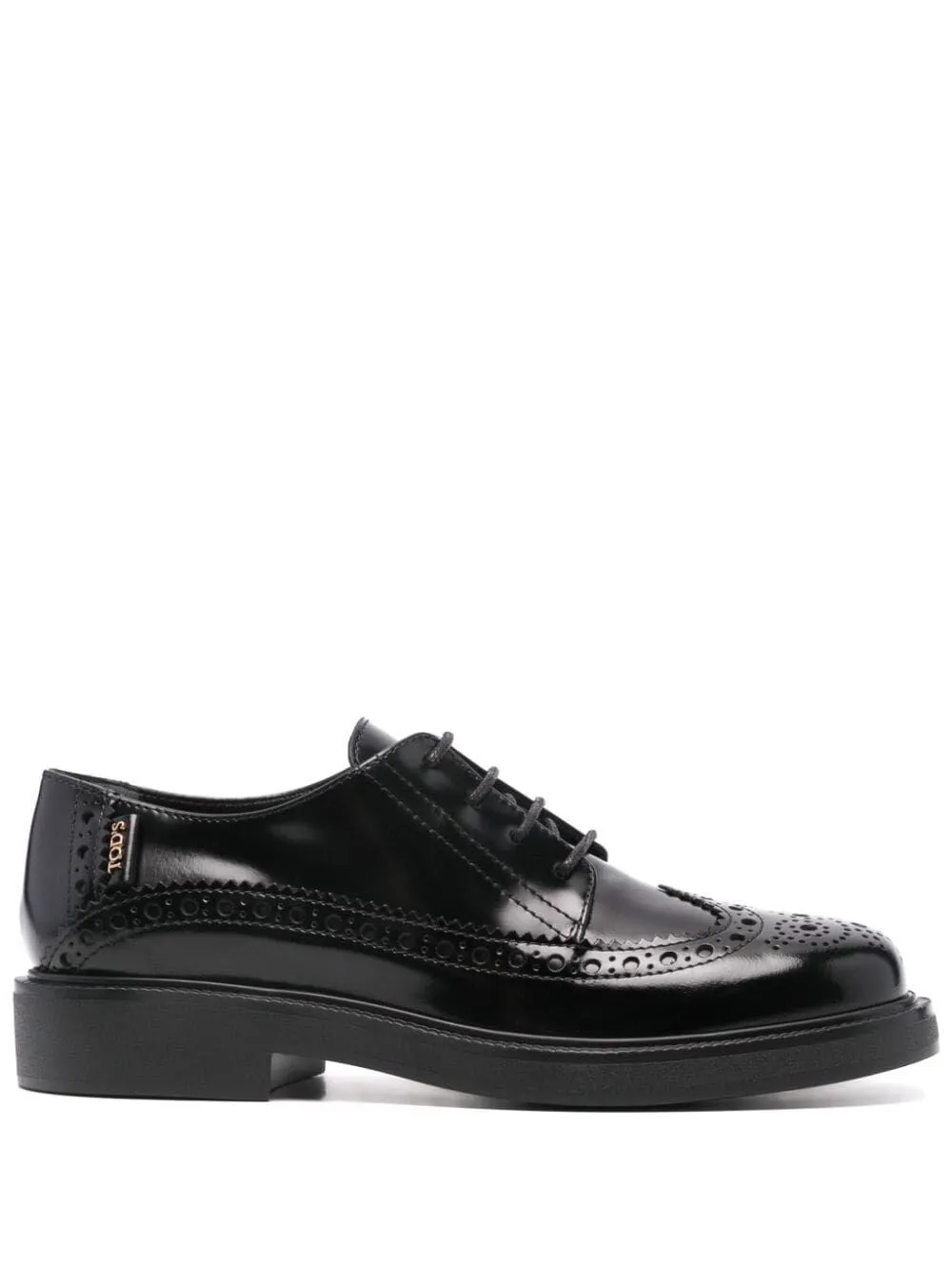 BROGUE ALLACCIATA CON TAG LOGO