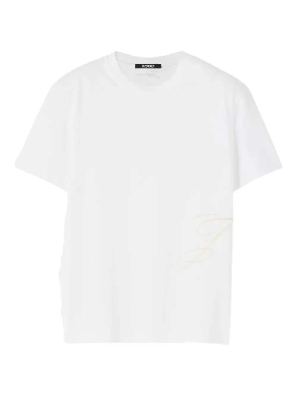 T-SHIRT J CON MONOGRAMMA RICAMATO