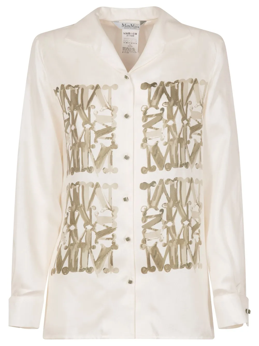 CAMICIA IN SETA STAMPA MAXMARABESQUE
