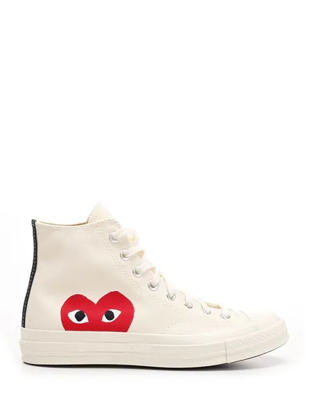 Comme Des Garcons Play Uomo Converse alte "chuck 70"