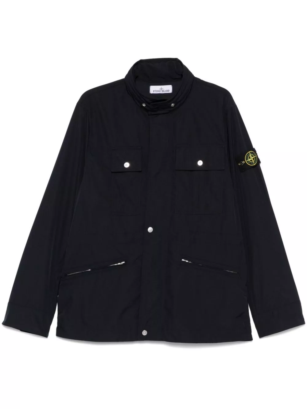 Giacca con applicazione compass di Stone island