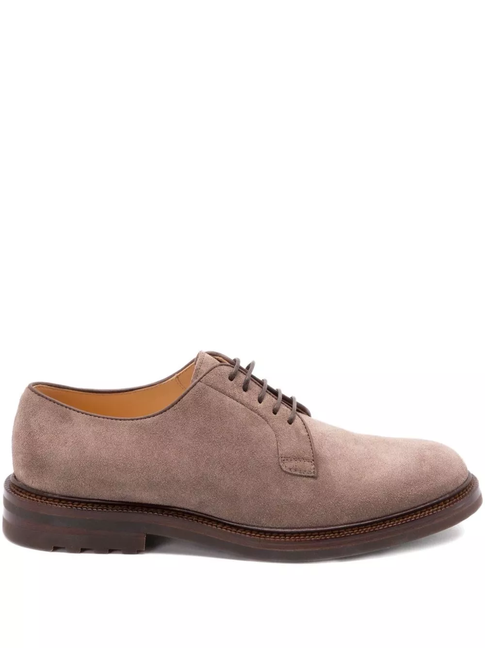 Stringata in pelle di Brunello cucinelli