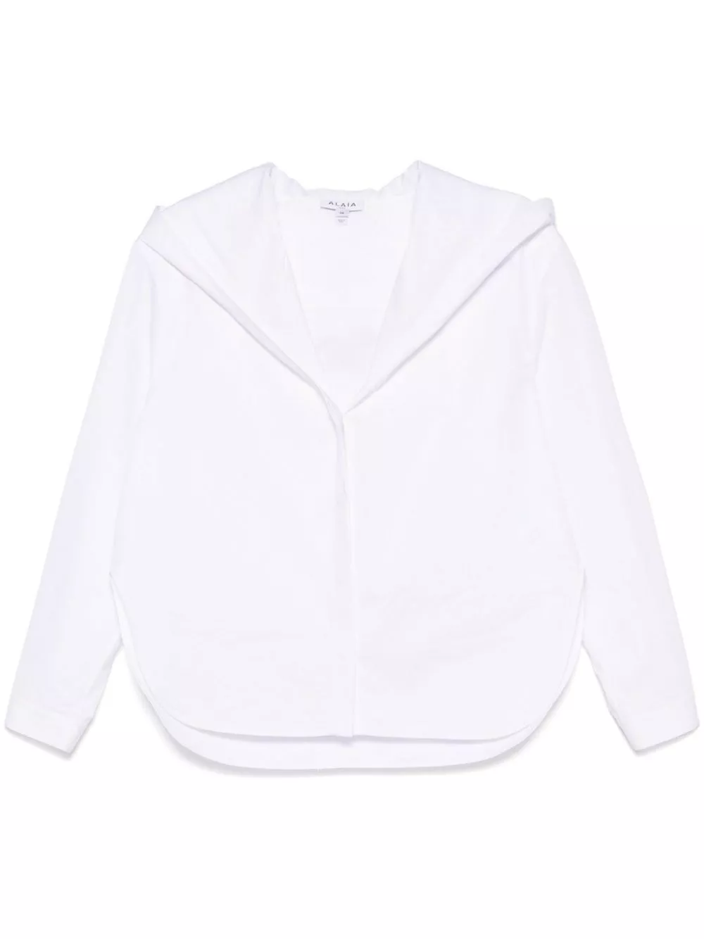 Camicia in cotone con cappuccio di Alaïa