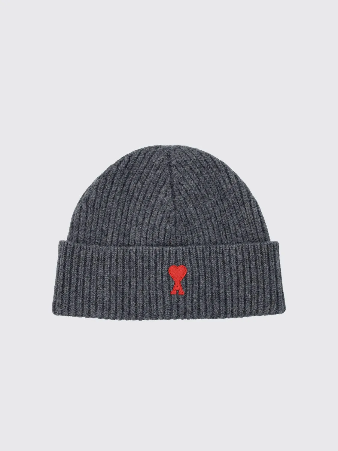 Cappello Ami Paris in lana a coste