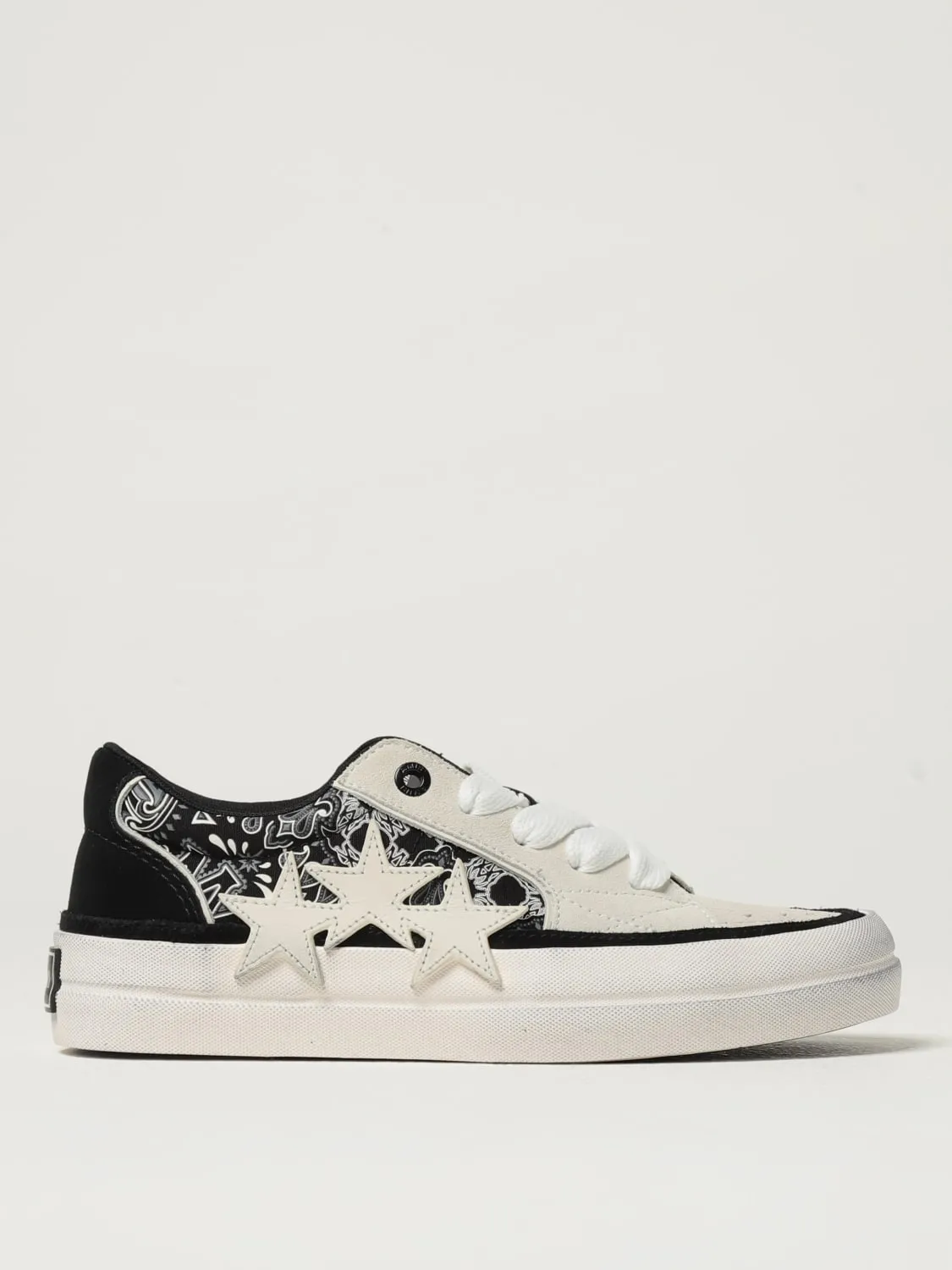 Sneakers Sunset Skate Amiri in canvas e camoscio