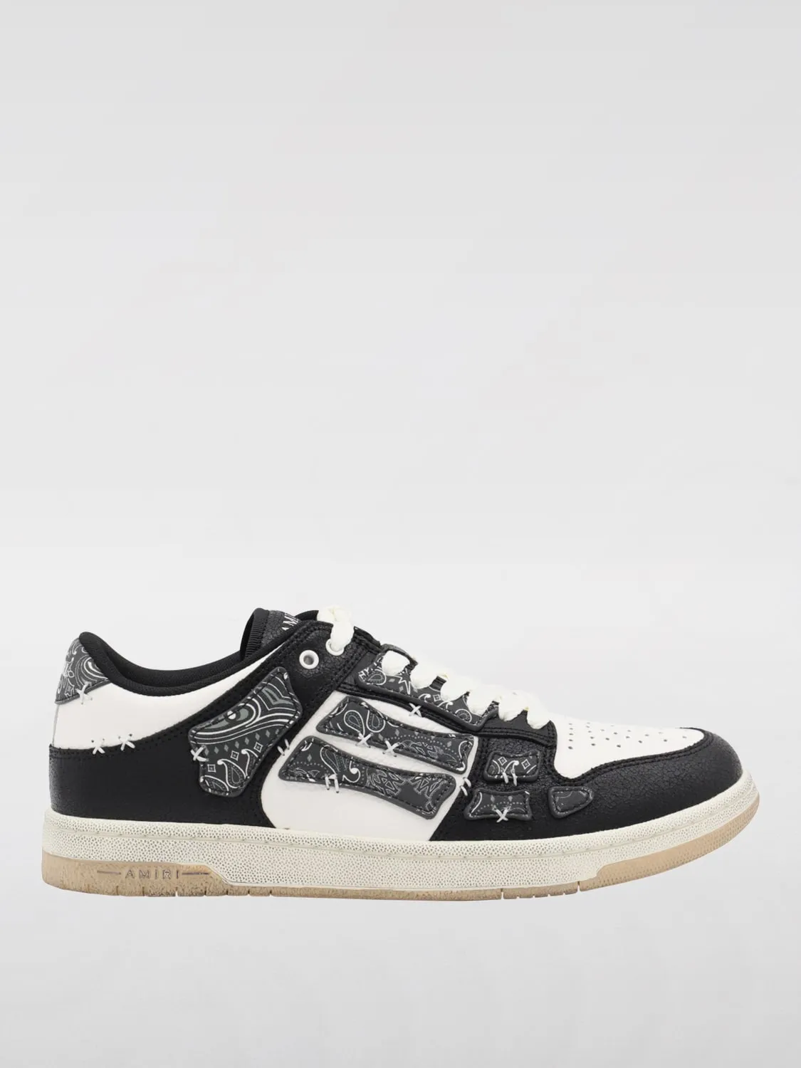 Sneakers Skel Amiri in pelle stampa bandana