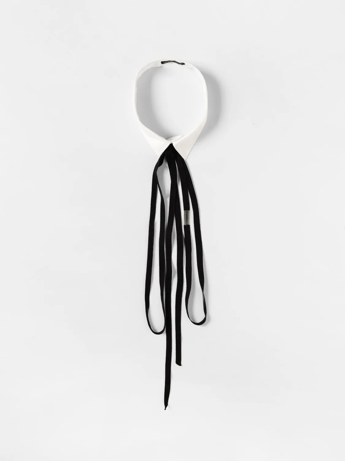 Colletto Ann Demeulemeester in popeline di cotone