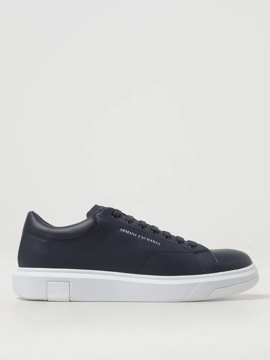 Sneakers armani exchange in pelle sintetica