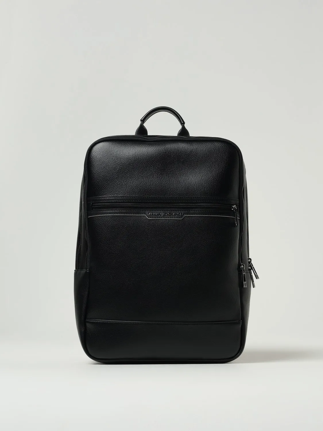 Zaino in ecopelle con logo Armani Exchange