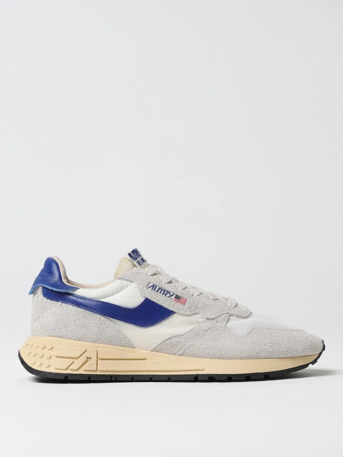 Sneakers Reelwind Autry in camoscio e mesh