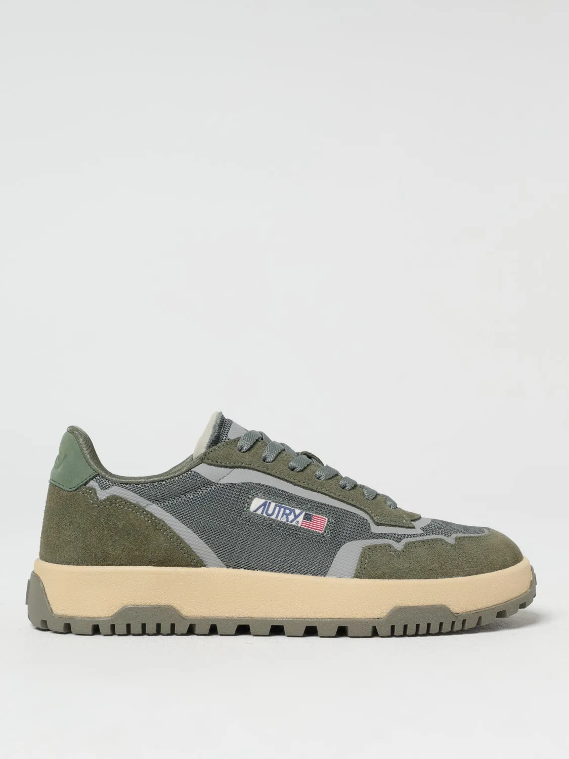 Sneakers Wildpace Autry in camoscio e mesh