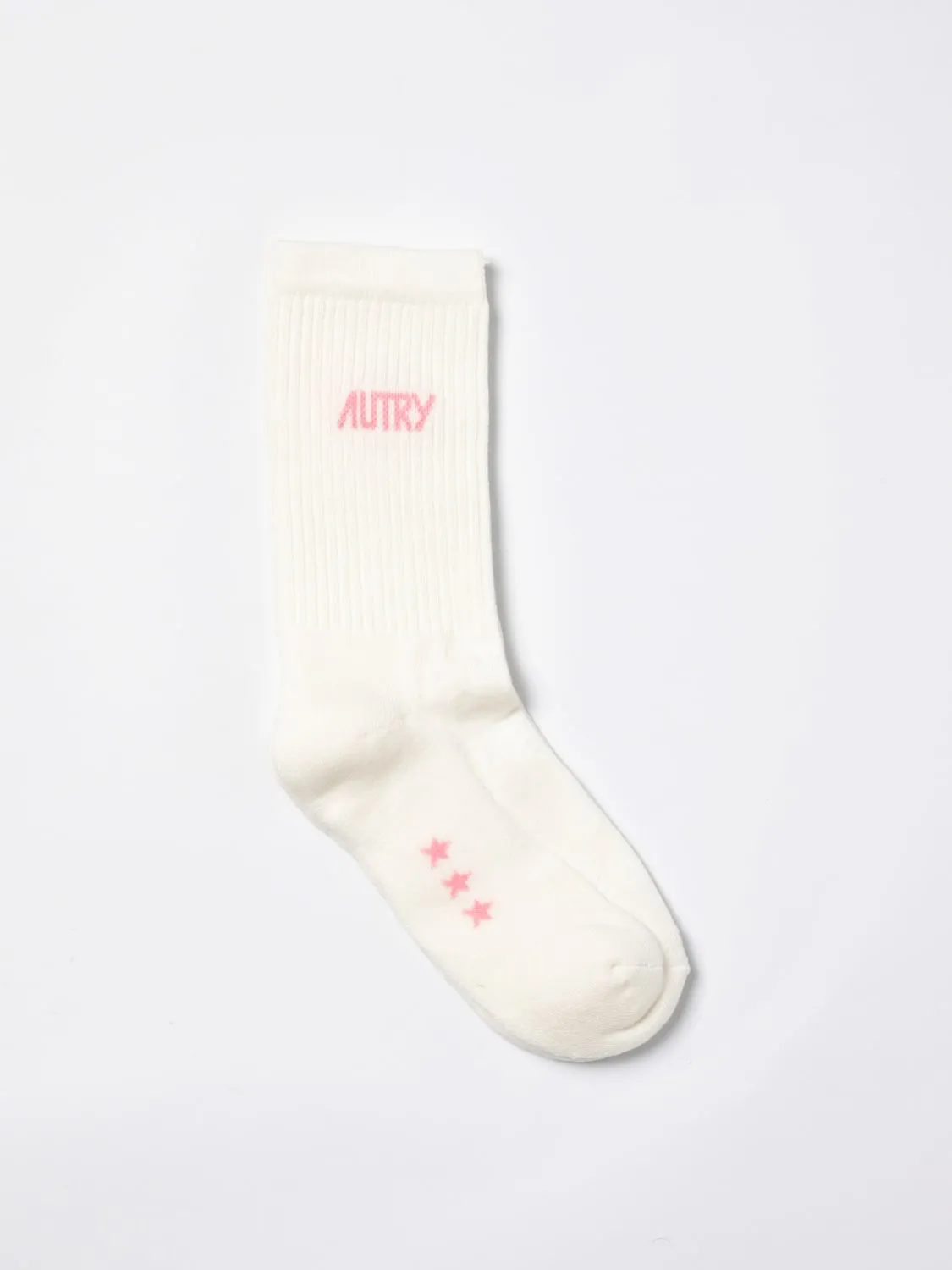 Calze Autry in cotone con logo jacquard