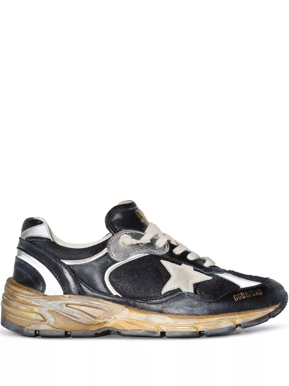 Sneaker dad-star in pelle di Golden goose