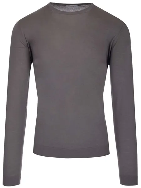 Al Duca D'aosta Uomo Maglia girocollo grigia