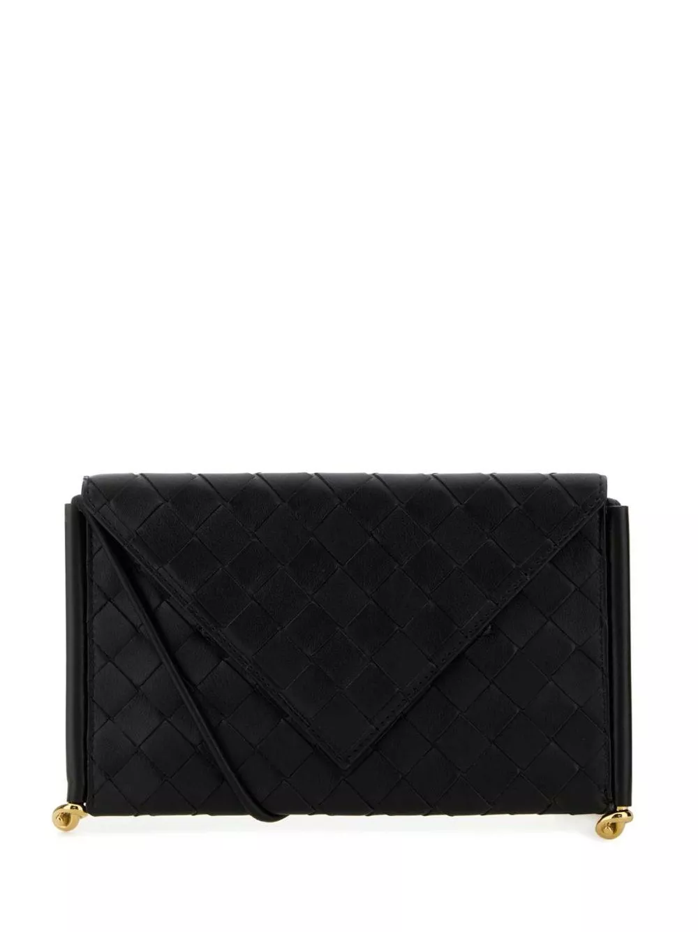 Pochette solstice in pelle di Bottega veneta