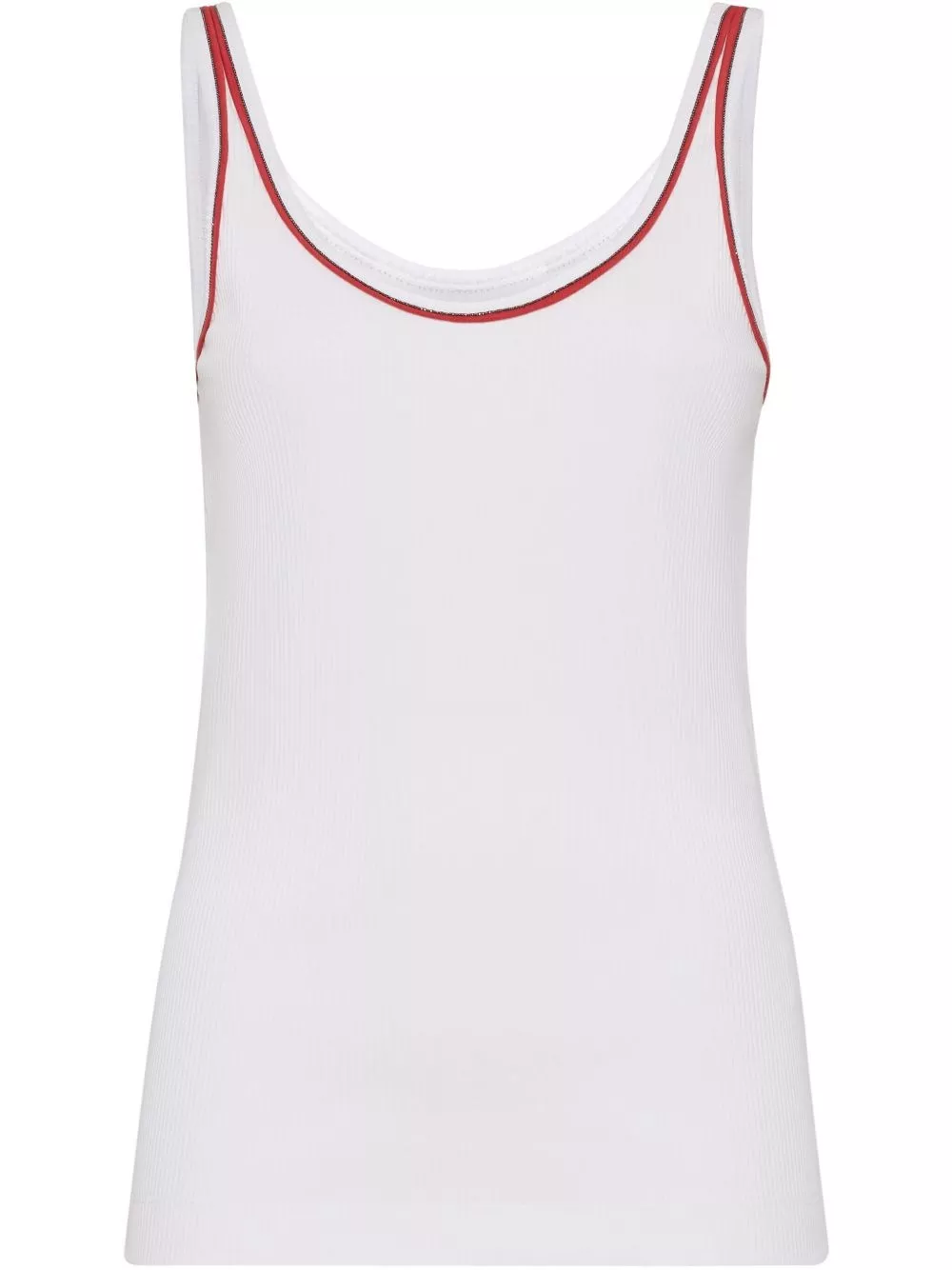 Top in cotone di Brunello cucinelli