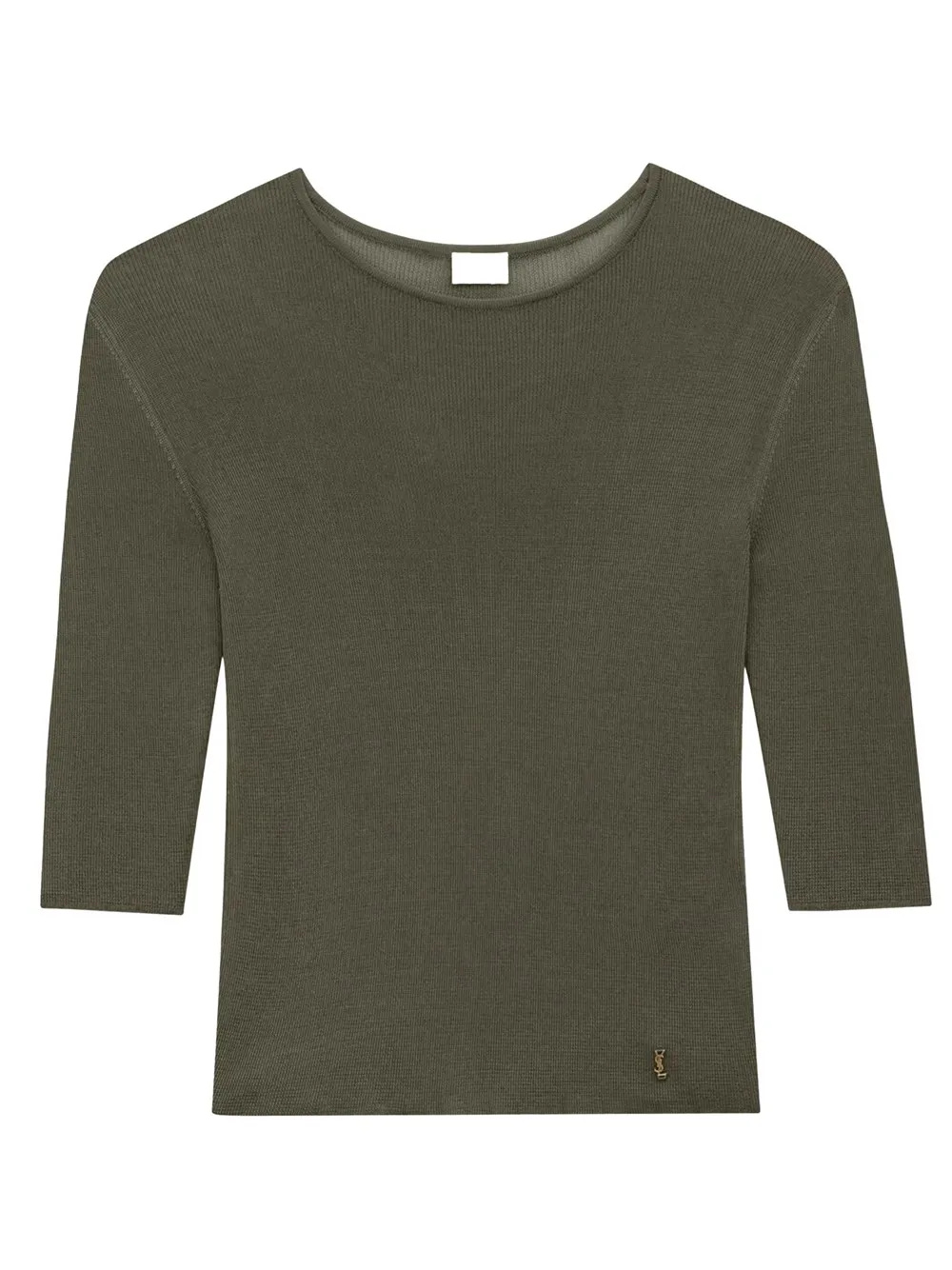 TOP CASSANDRE IN MAGLIA SEMITRASPARENTE