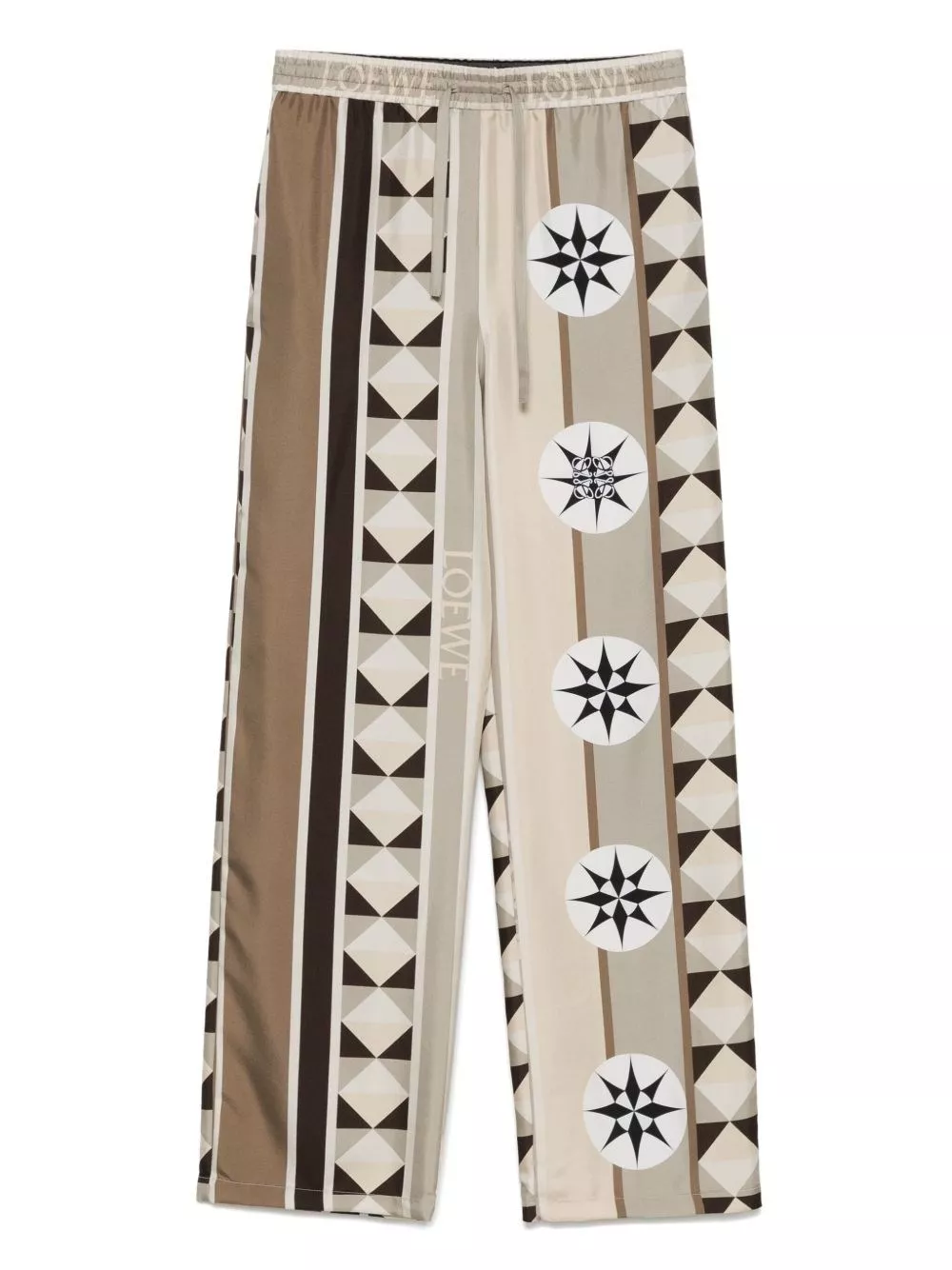 Pantalone in seta stampato di Loewe paula's ibiza