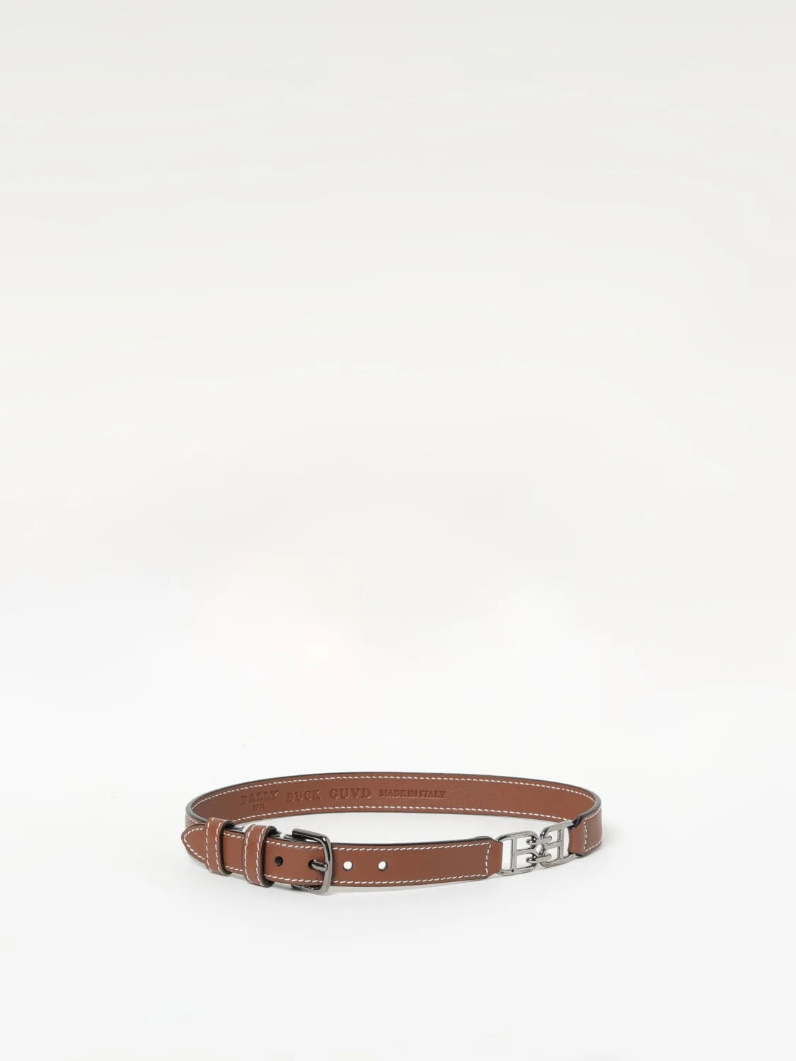 Bracciale Buck Bally in pelle con monogram