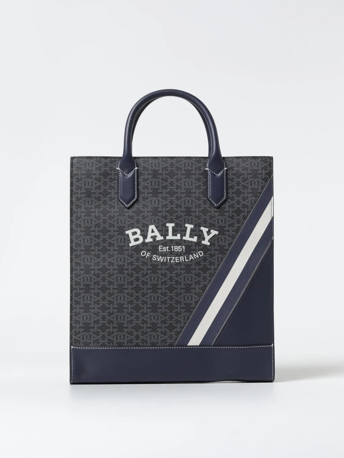 Borsa Bally in pelle con monogram