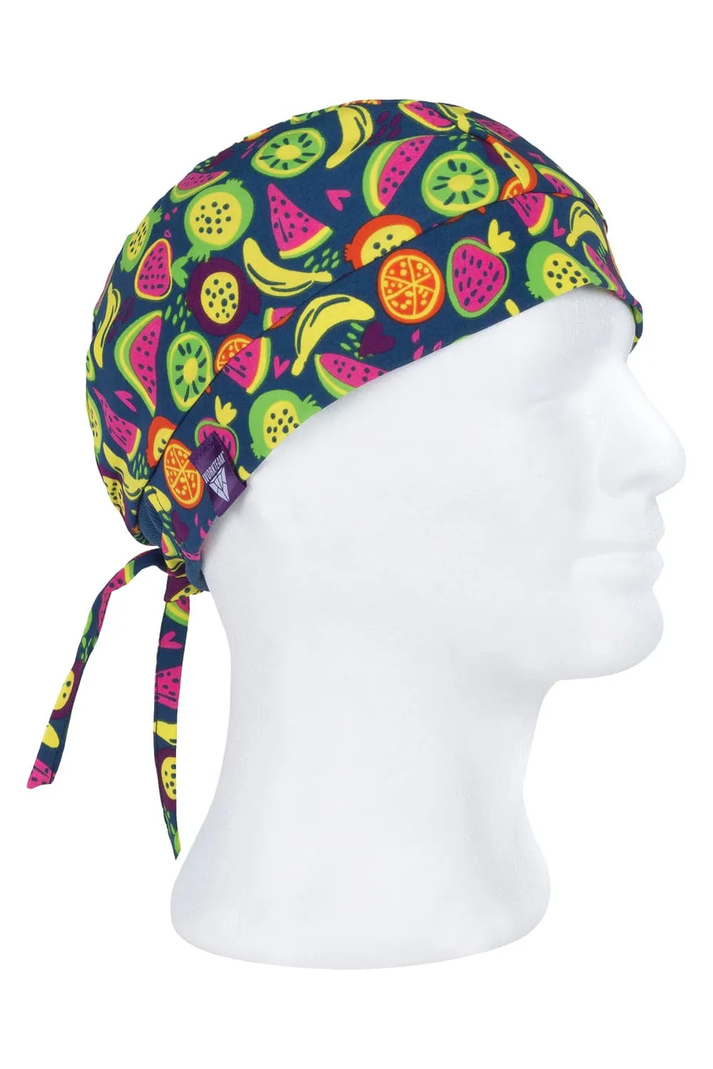 Bandana Da Lavoro Con Fantasia Frutta