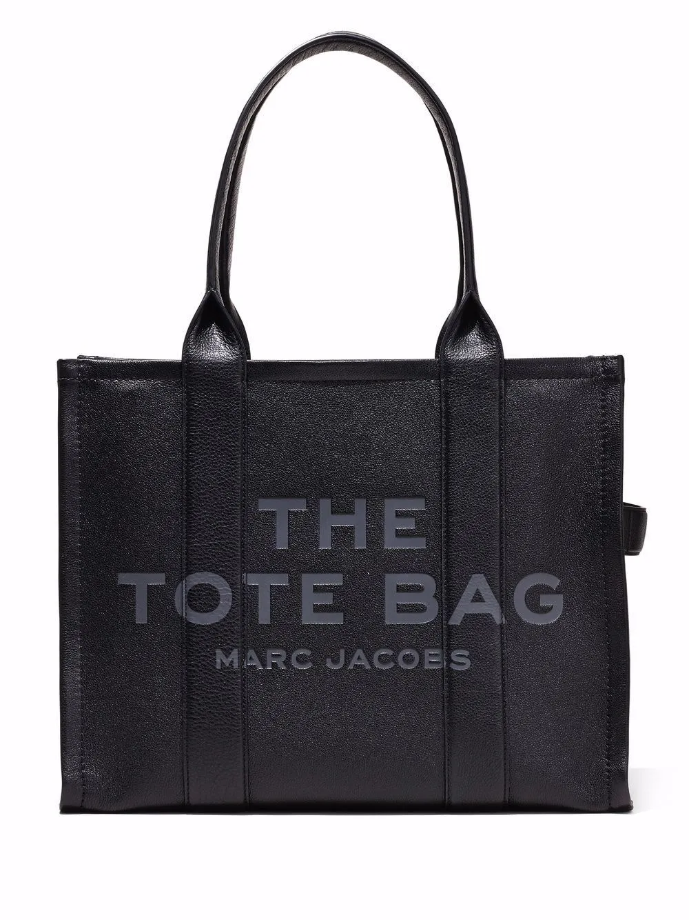 THE LEATHER LARGE TOTE BAG