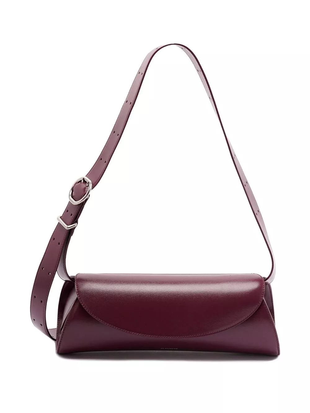 Borsa cannolo piccola in pelle di Jil sander