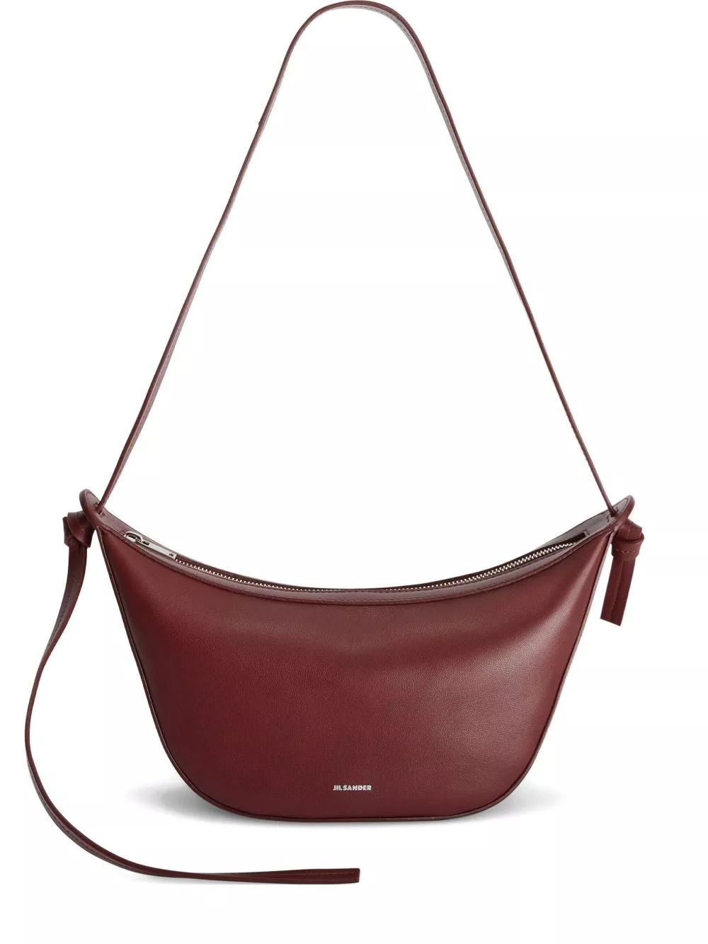 Borsa knot piccola in pelle di Jil sander