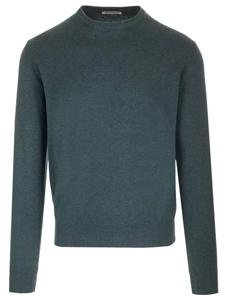 Al Duca D'aosta Uomo Maglia girocollo in lana e seta